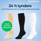 Tynde støttestrømper 12-15 mmHg